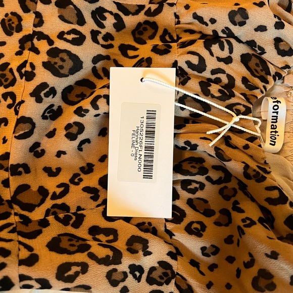 Reformation Hannah Dress Feline - 0 - Picture 6 of 6